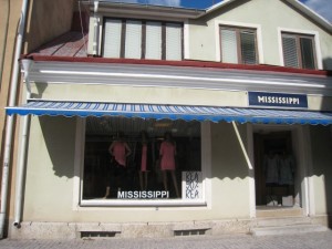 The shop itself -- if you hurry, you can get 50% off last year's styles!